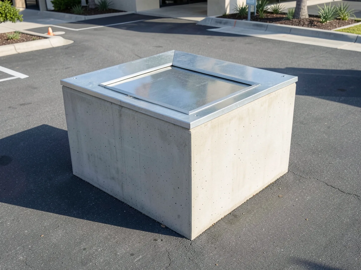 Commercial dumpster corral inspection for rodent activity
